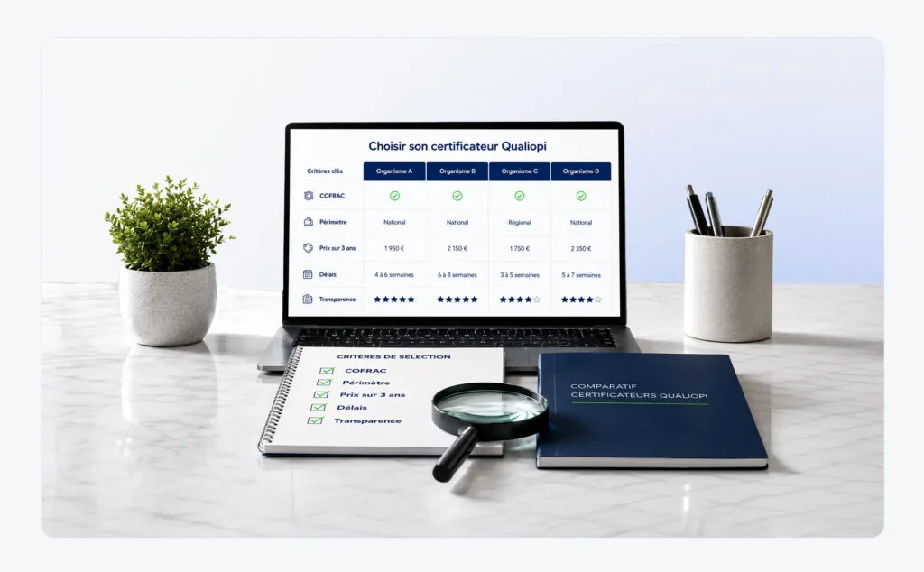Choisir son organisme certificateur Qualiopi