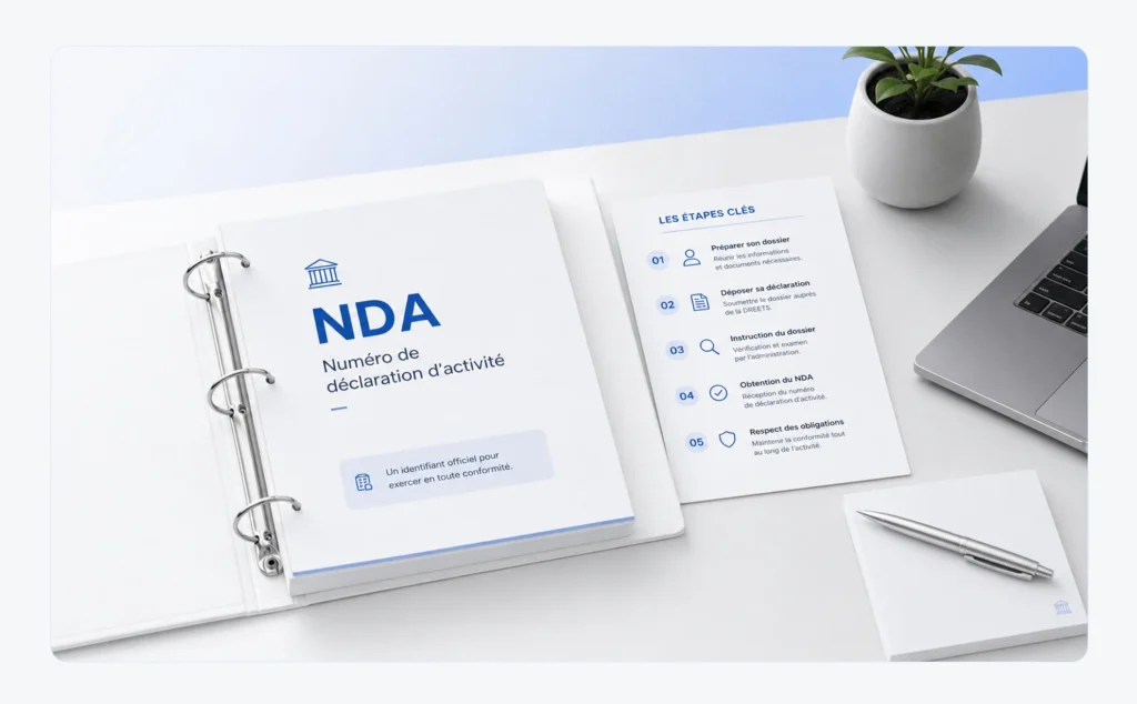 Numéro de déclaration d’activité (NDA)